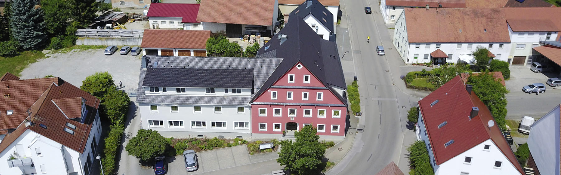 In unmittelbarer Nähe von Landgasthof Zahn finden Sie viele Attraktionen, Sehenswürdigkeiten und Ausflugsziele Landgasthof Zahn - Ansicht von Oben